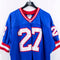 New York Giants NFL Rodney Hampton Reebok Jersey Sewn