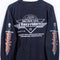 Easyriders Bike Show Tour Skull T-Shirt Long Sleeve