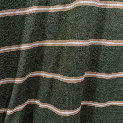 Surf Skate Striped Pocket T-Shirt Puritan Grunge