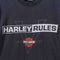 Harley Davidson Motorcycles Rules Sun Faded T-Shirt Philadelphia