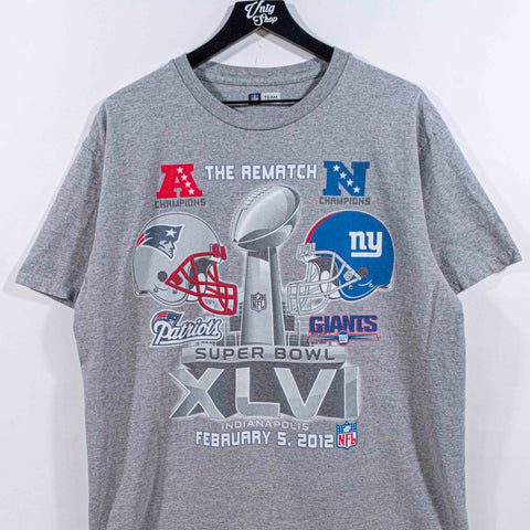 Super Bowl XLVI New York Giants New England Patriots T-Shirt