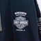 Harley Davidson Motorcycles 1/4 Zip Sweatshirt Eagles Skull