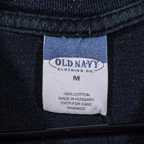 Old Navy Blank Pocket T-Shirt Skate Grunge