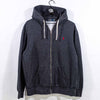 Polo Ralph Lauren Pony Zip Hoodie Sweatshirt Distressed