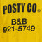 Post Malone Posty Co B&B Dragon T-Shirt