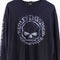 Harley Davidson Motorcycles Route 66 Long Sleeve T-Shirt Skull