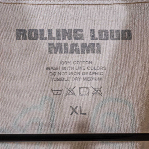 Rolling Loud Miami 2021 T-Shirt Travis Scott A$ap Rocky Post Malone Bobby Shmurda