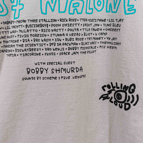 Rolling Loud Miami 2021 T-Shirt Travis Scott A$ap Rocky Post Malone Bobby Shmurda