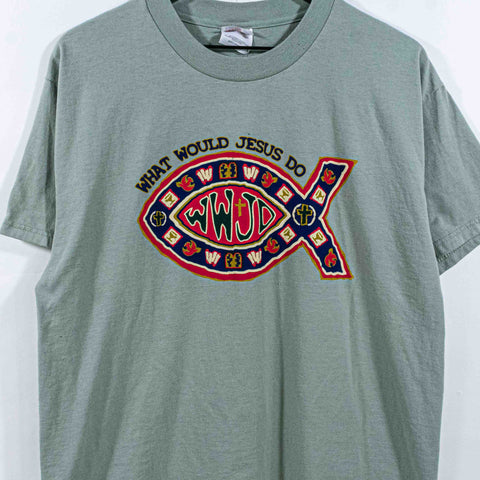 What Would Jesus Do Fish T-Shirt
