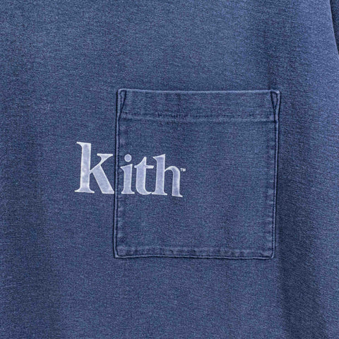 KITH Spell Out Logo Pocket T-Shirt Heavyweight