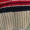 Polo Ralph Lauren Cable Knit Varsity Tennis V Neck Sweater