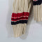 Polo Ralph Lauren Cable Knit Varsity Tennis V Neck Sweater