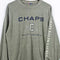 Chaps Ralph Lauren Spell Out Tonal T-Shirt Long Sleeve