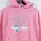 I Love Mount Snow Ski Hoodie Sweatshirt