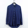 Polo Ralph Lauren Blake Silk Cotton Button Shirt Distressed