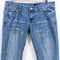 MissSixty M60 Distressed Low Rise BootCut Jeans