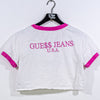 GUESS Originals Striped A$AP Rocky Cropped T-Shirt