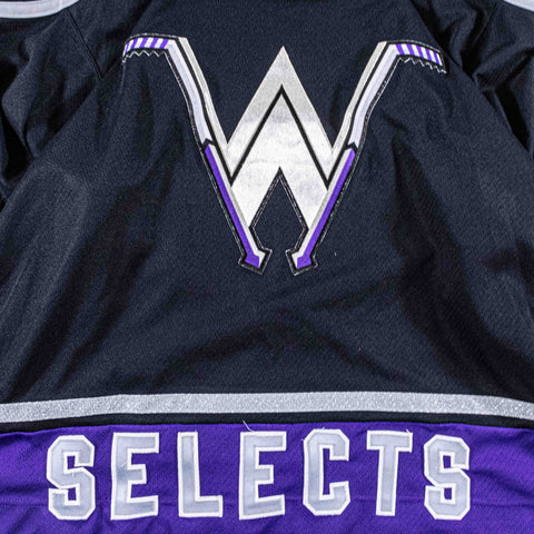 Powerade Selects CCM Hockey Jersey Black Purple
