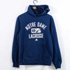 Notre Dame Lacrosse Adidas Hoodie Sweatshirt