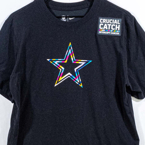 Dallas Cowboys Crucial Catch NIKE T-Shirt NFL Intercept Cancer