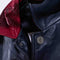 Rocawear Varsity Letterman Leather Bomber Jacket