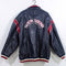 Rocawear Varsity Letterman Leather Bomber Jacket