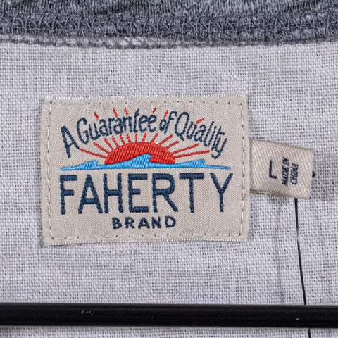 Faherty Henley Blank T-Shirt