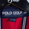 Polo Ralph Lauren Golf Clubs Crest Striped Polo Shirt