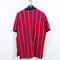 Polo Ralph Lauren Golf Clubs Crest Striped Polo Shirt