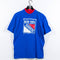 New York Rangers NHL Logo Double Collar T-Shirt