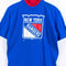 New York Rangers NHL Logo Double Collar T-Shirt