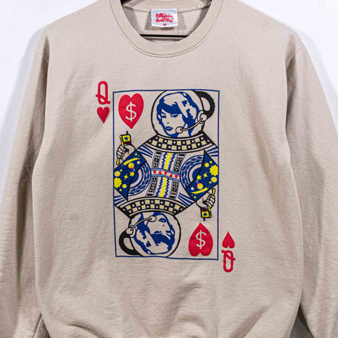 Billionaire Girls Club Queen of Hearts Sweatshirt