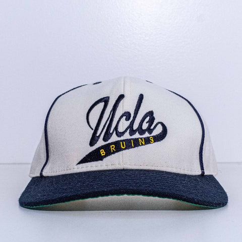 UCLA Bruins Script Snapback Hat Striped California Headwear