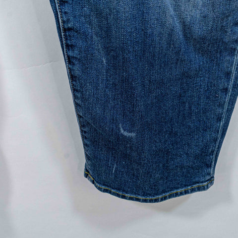 Nili Lotan Emerson Jeans Barrell Cropped Made in USA