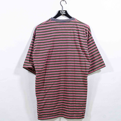 Surf Skate Sun Faded Striped T-Shirt Wearfirst