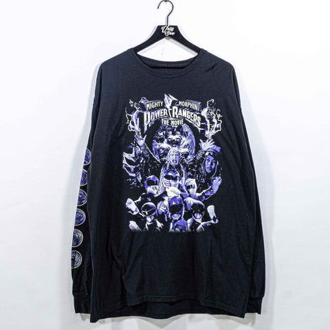 Mighty Morphin Power Rangers The Movie Rap T-Shirt Long Sleeve