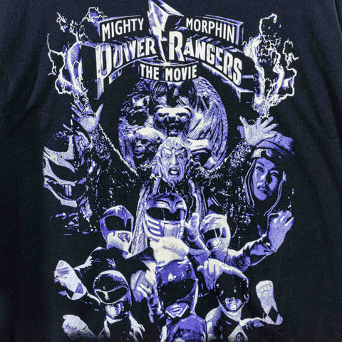 Mighty Morphin Power Rangers The Movie Rap T-Shirt Long Sleeve