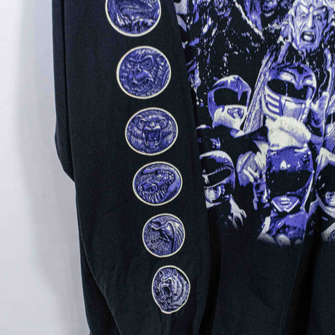 Mighty Morphin Power Rangers The Movie Rap T-Shirt Long Sleeve