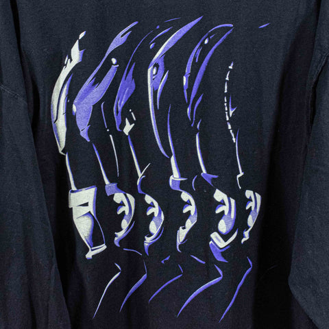 Mighty Morphin Power Rangers The Movie Rap T-Shirt Long Sleeve