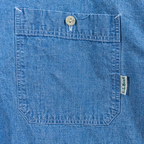 LL Bean Denim Button Shirt
