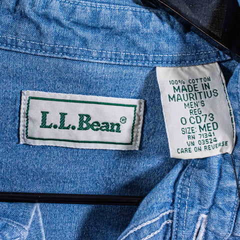 LL Bean Denim Button Shirt