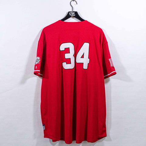 Carolina Mudcats Majestic Baseball Jersey Cool Base