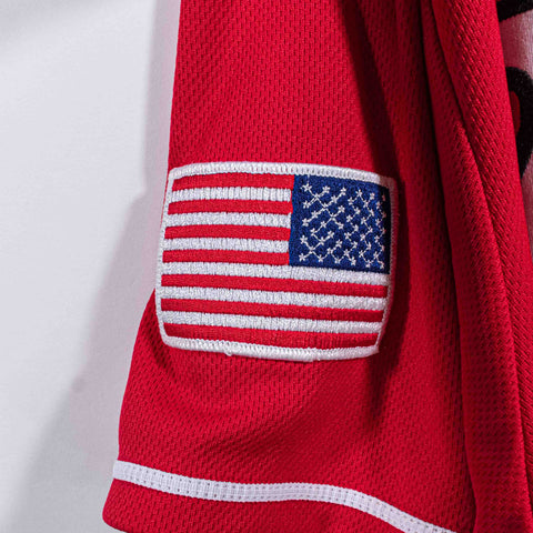 Carolina Mudcats Majestic Baseball Jersey Cool Base