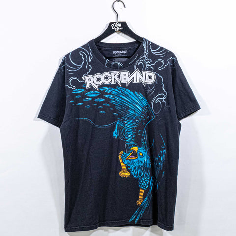 Rockband Eagle AOP T-Shirt Video Game