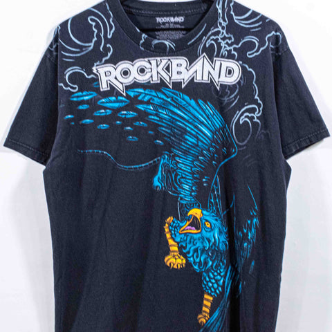 Rockband Eagle AOP T-Shirt Video Game