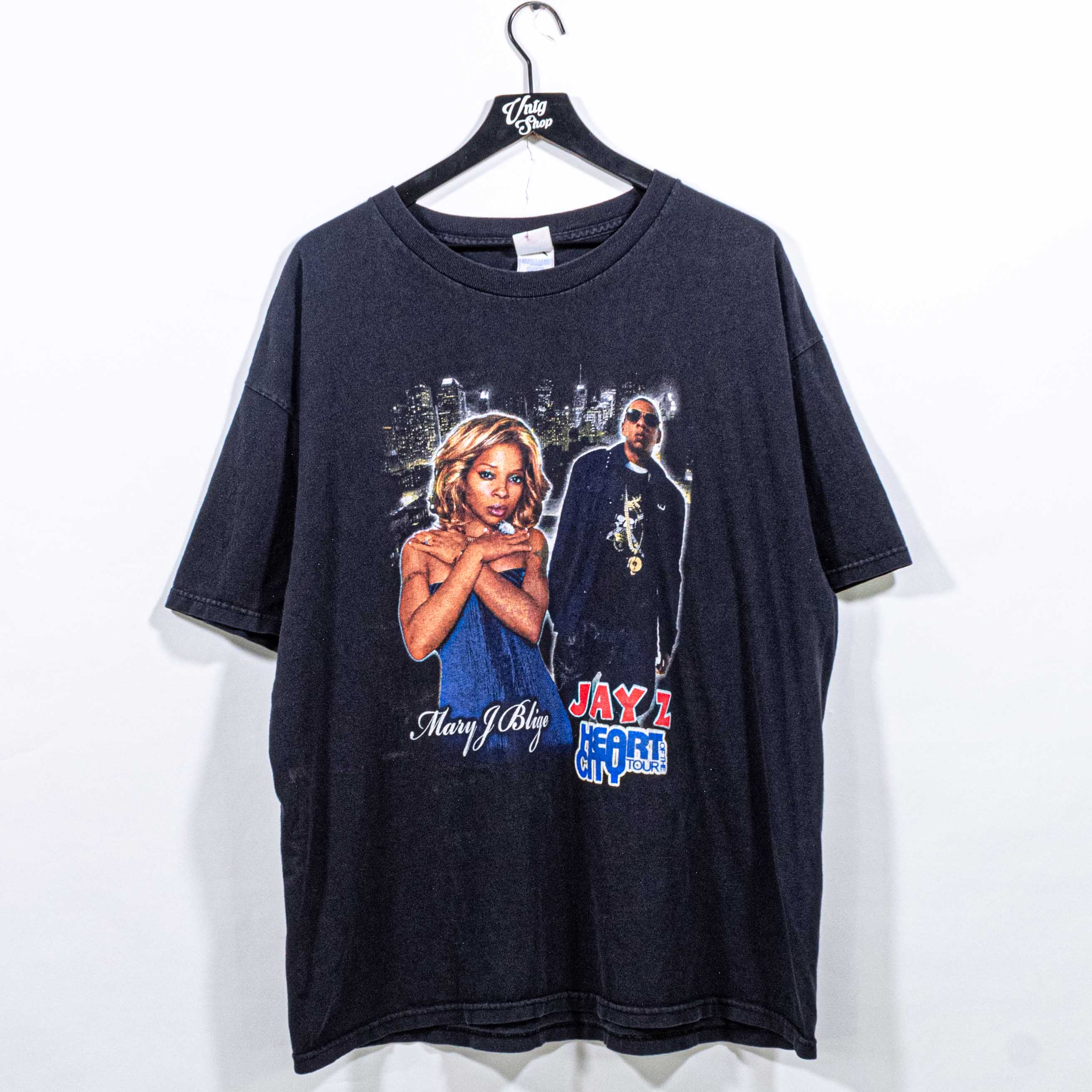 Jay-Z Mary J Blige Heart of The City Tour T-Shirt– VNTG Shop