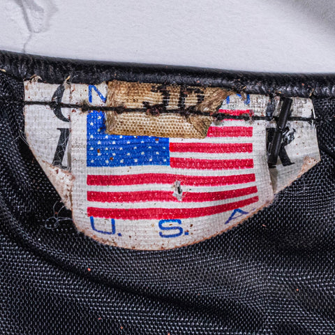 Biker Snap Button Leather Vest Made in USA