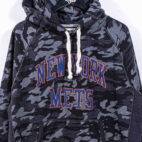 New York Mets MLB Camo Hoodie Sweatshirt Tailgate