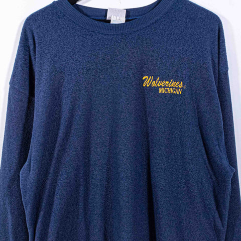 Michigan Wolverines Chalk Line Terry Pullover Shirt