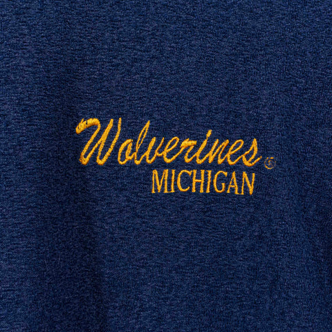 Michigan Wolverines Chalk Line Terry Pullover Shirt